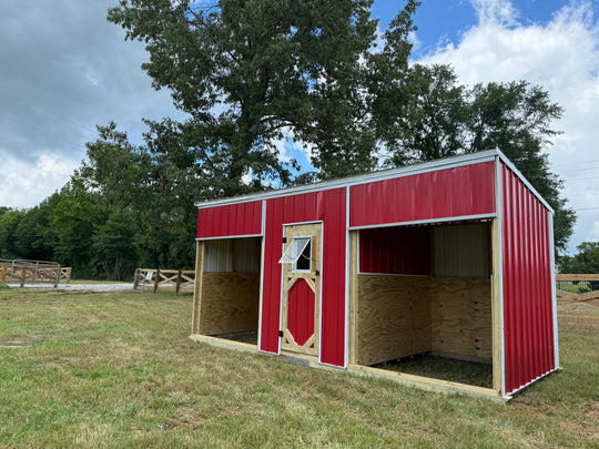 Extra Large LiveStock Shelter with Storage Room