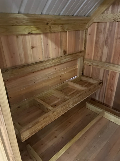 Deluxe 6x12' Traditional Style Chicken Coop