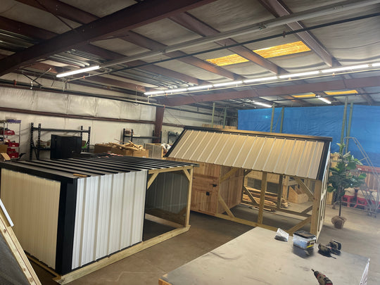 Standard Livestock Shelter (6'x9'x4')