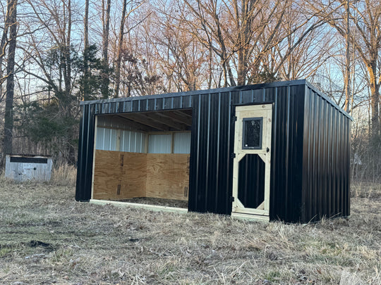 Extra Large LiveStock Shelter with Storage Room
