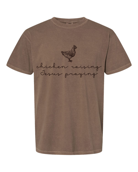 Chicken Raising/ Jesus Praising TShirt
