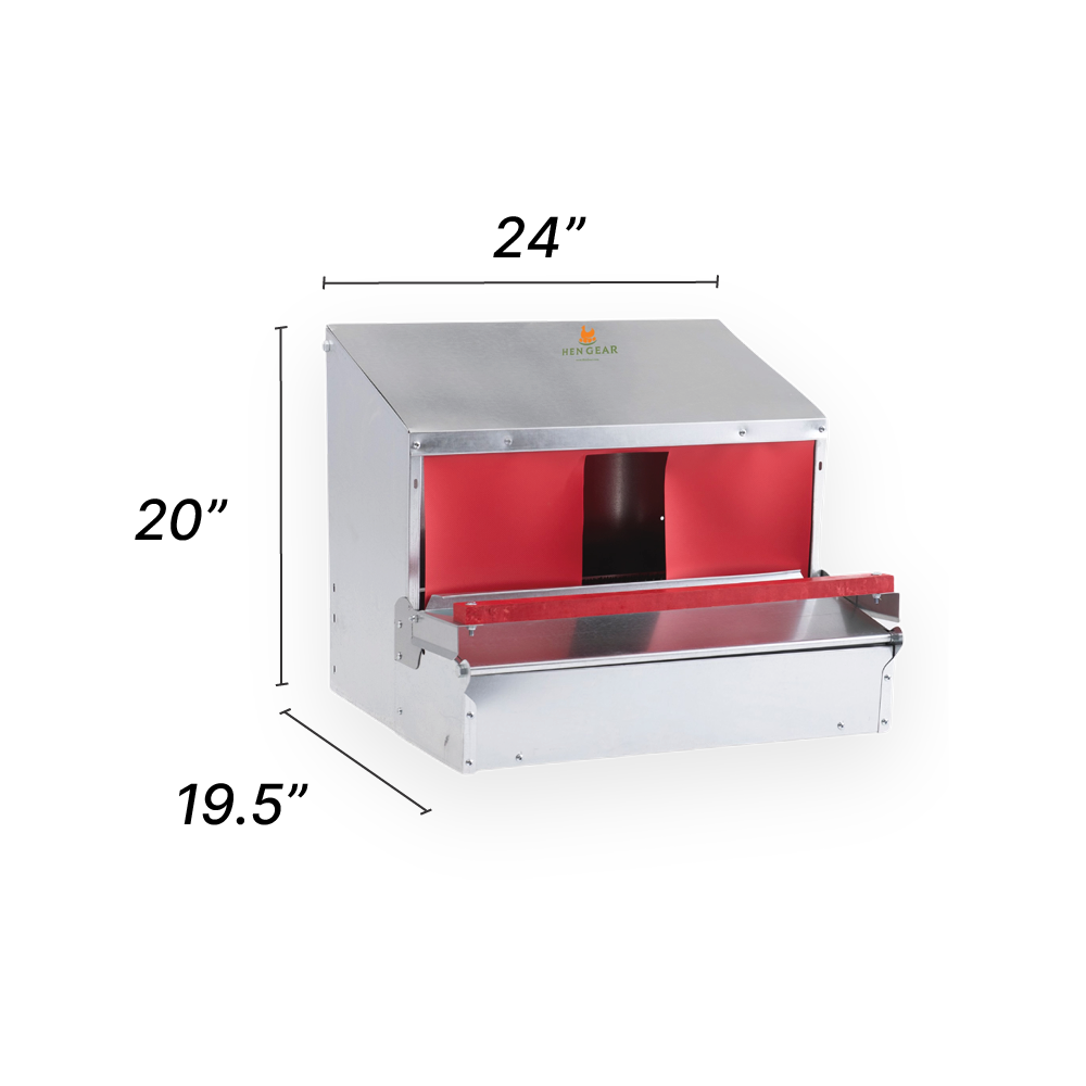 Small (24") Reversible Roll-out Nest Box (Up to 20 Hens)