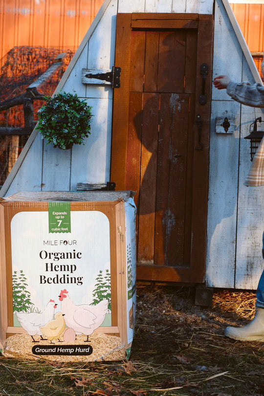 Hemp Bedding for Chicken Coops