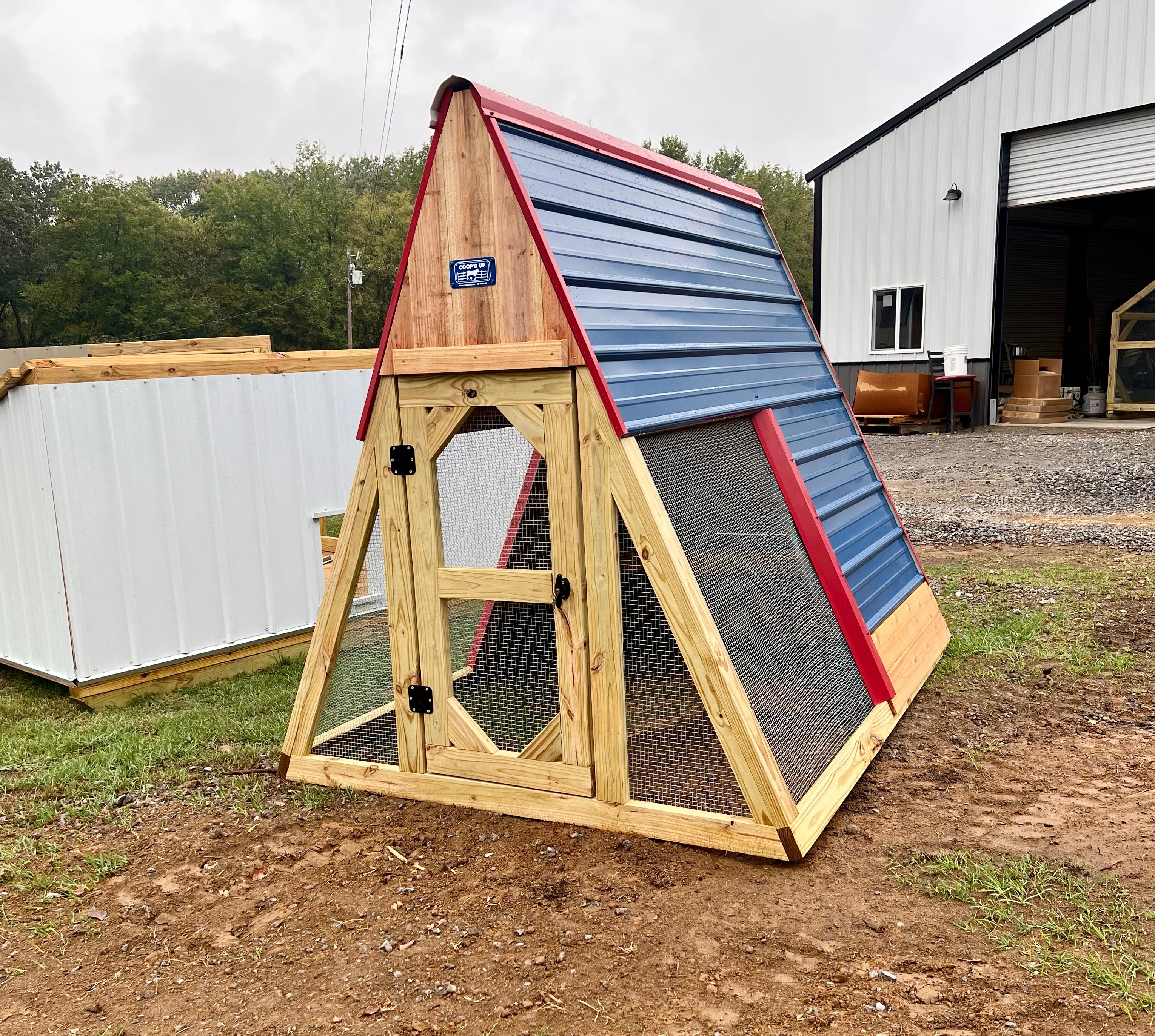 A Frame Coop (6.5'x7'x7') – Coop'd Up