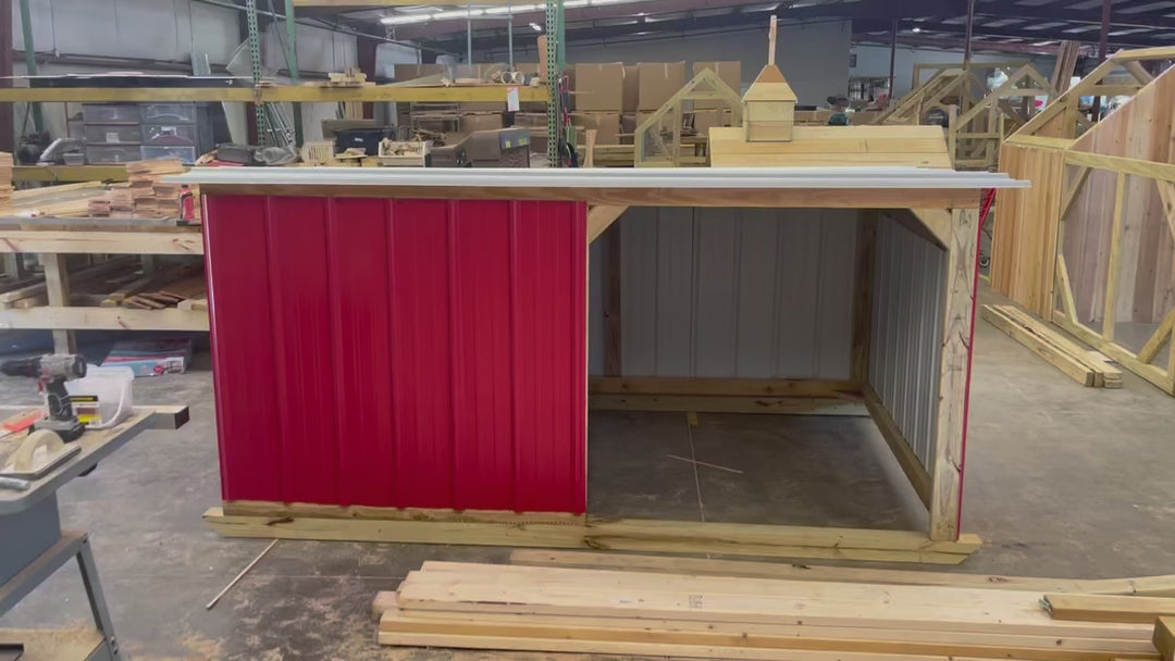 Standard Livestock Shelter (6'x9'x4')